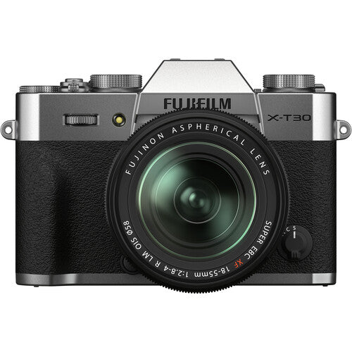 FUJIFILM X-T30 II Mirrorless Digital Camera + 18-55mm Lens Silver 